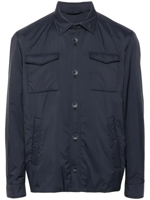 Herno logo-plaque jacket