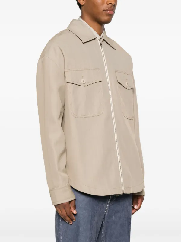 ジャケット・アウター jacquemus Jacquemus Le Blouson Montaigne Jacket | Neutrals | FARFETCH
