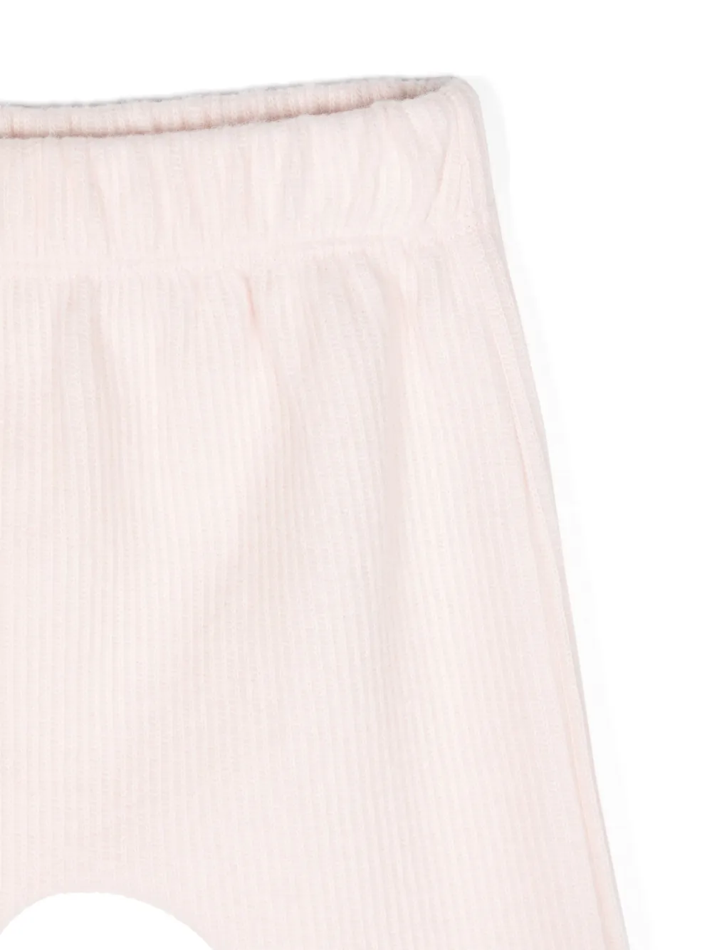 Tartine Et Chocolat Vest en legging met kanten afwerking Roze