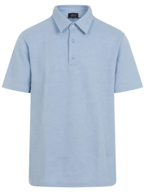 Brioni organic cotton polo shirt