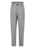 BOSS Kidswear tapered-leg trousers - Grey