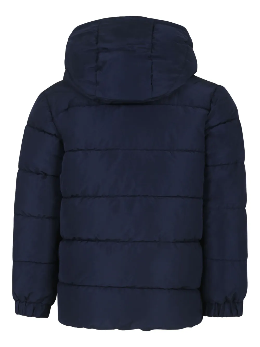 bosskidswear BOSS Kidswear Gewatteerd jack met logoprint - Blauw