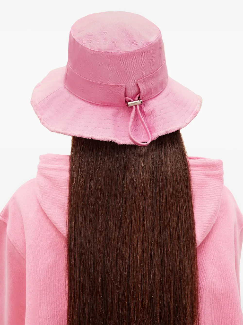 Jacquemus Le Bob Arthchaut hoed Roze