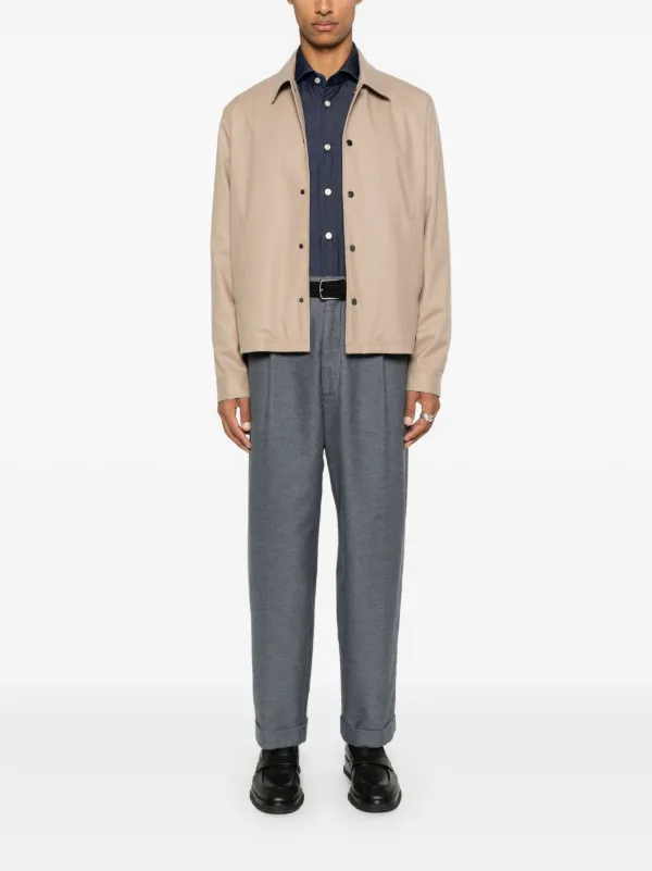 Kiton コットン シャツ | ブルー | FARFETCH JP