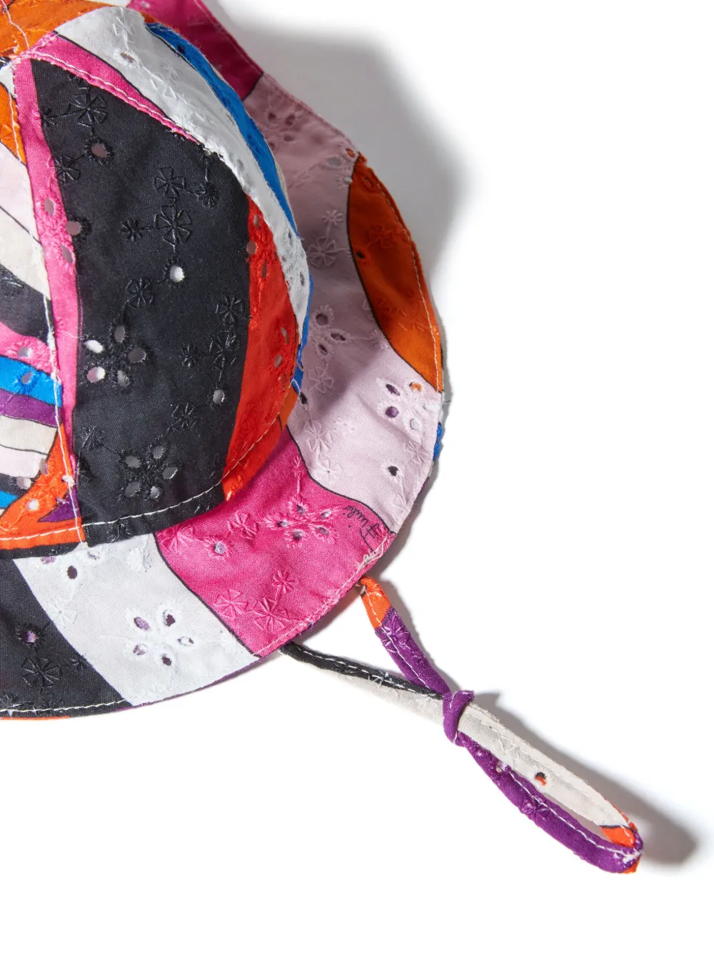 PUCCI JUNIOR IRIDE-PRINT SUN HAT