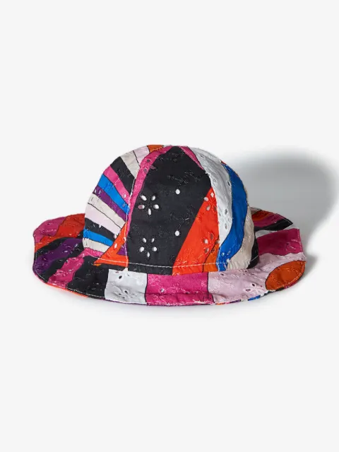 PUCCI Junior Iride-print sun hat