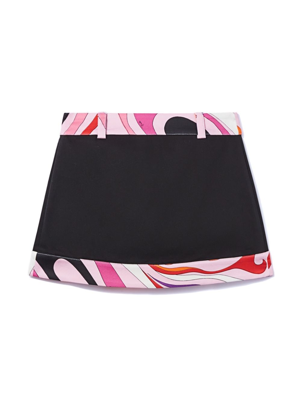 PUCCI Junior Rok met Marmo-print - Zwart