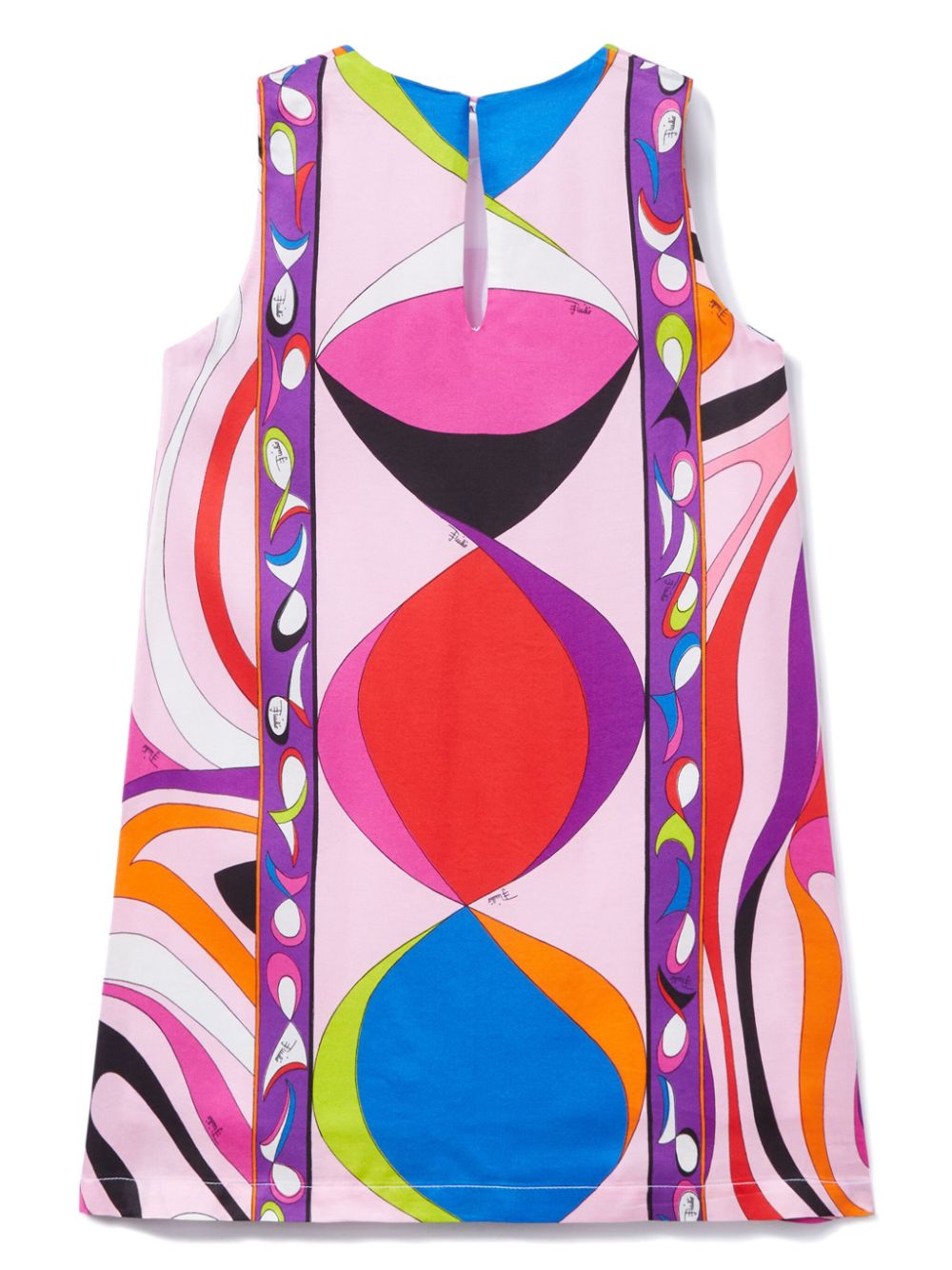 PUCCI Junior Jurk met gemixte print - Roze