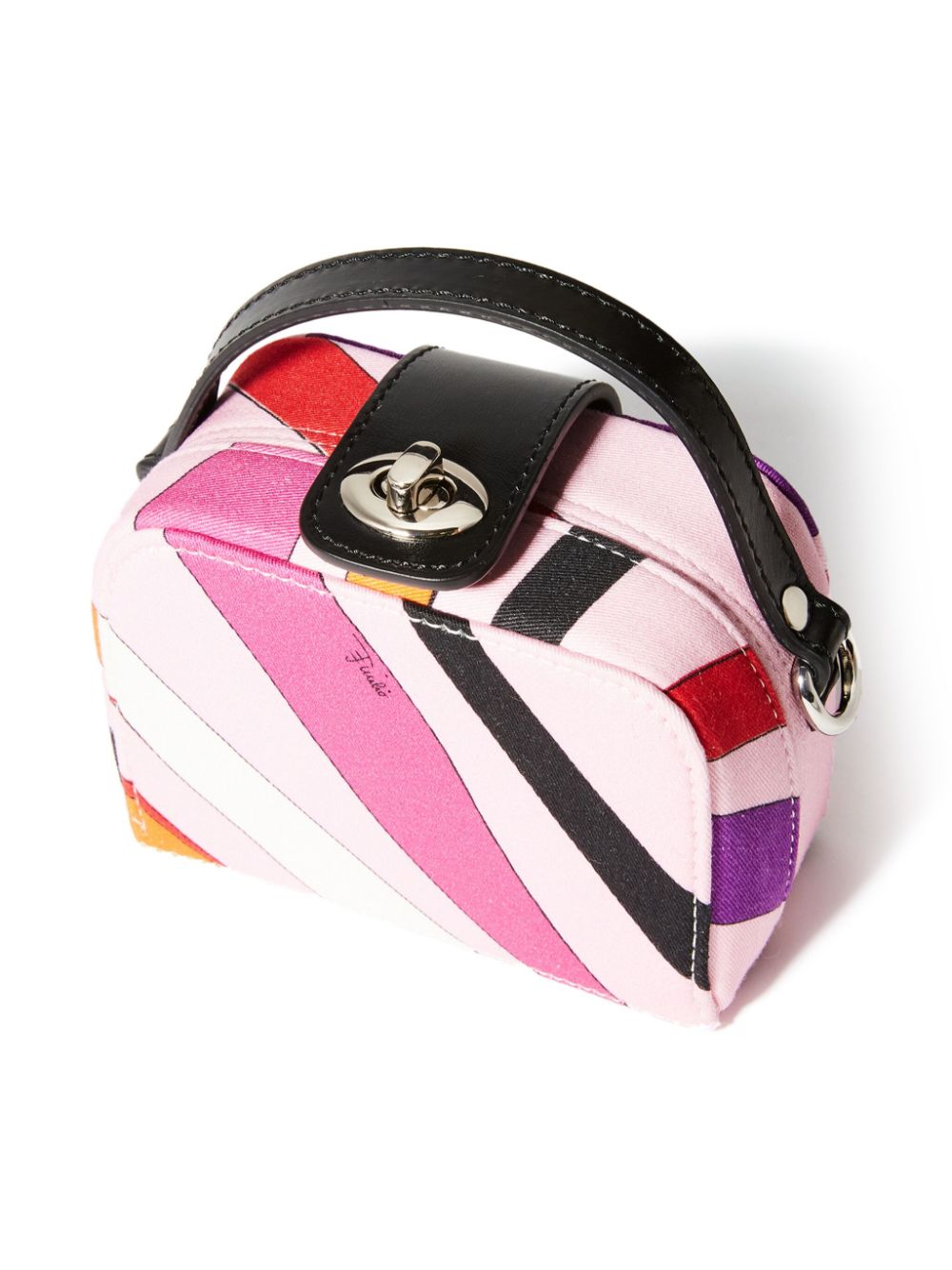 PUCCI Junior Crossbodytas met Marmo-print Roze