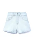 PUCCI Junior Marmo-print shorts - Blue