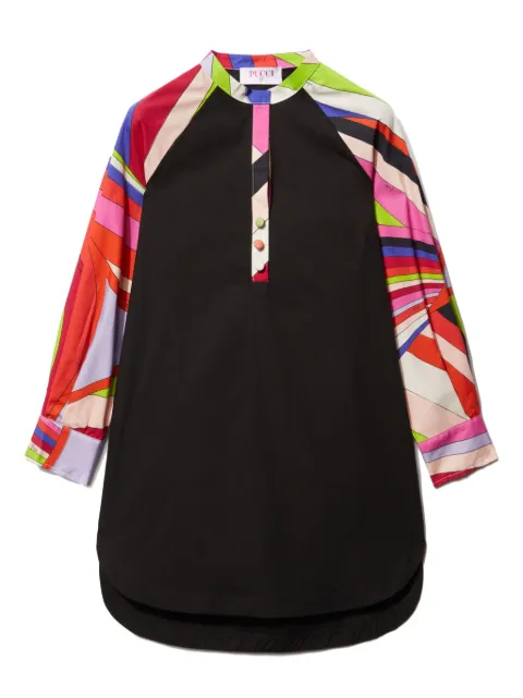 PUCCI Junior Iride-print cotton dress