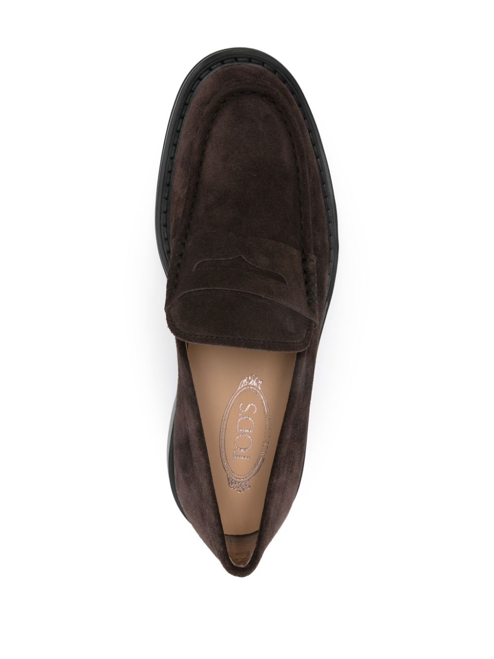 Tod's Suède loafers Bruin