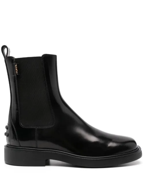 Bottines à étiquette logo - Tod's - Modalova