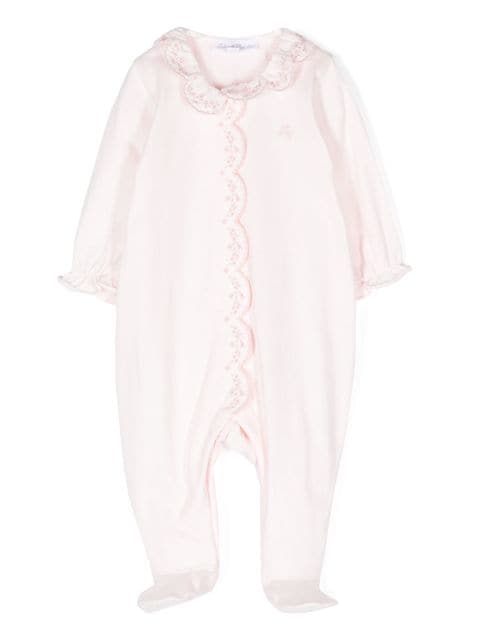 Tartine Et Chocolat floral-embroidered pajamas