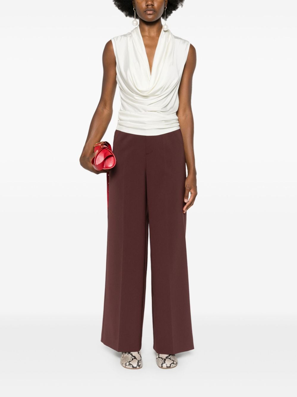 Philosophy Di Lorenzo Serafini tailored trousers - Rood