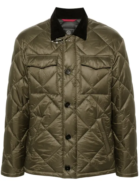 Fay quilted shirt jacket