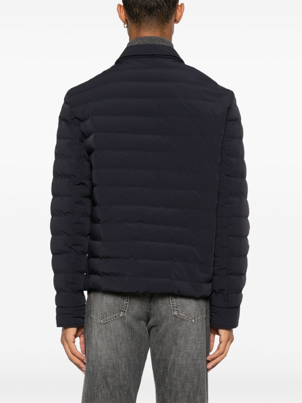 Brunello Cucinelli taffeta puffer jacket Men