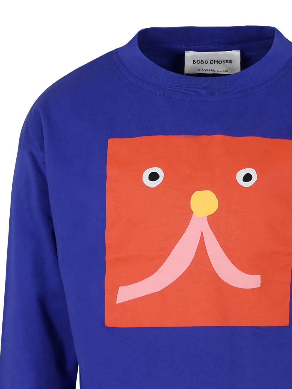 Bobo Choses Sweater met grafische print Blauw