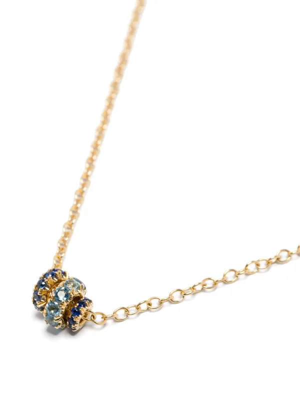 Spinelli Kilcollin Vesta サファイア ネックレス 18Kイエロー