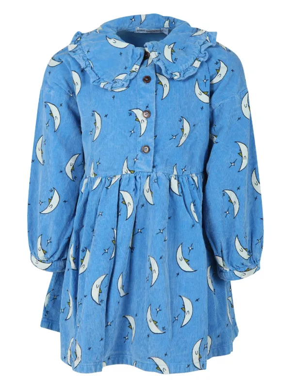 princess polly baby blue dress voula fine gauge cardigan blue – Damson Madder main image 1