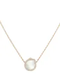 Repossi 18kt rose gold Antifer diamond and pearl necklace - Pink