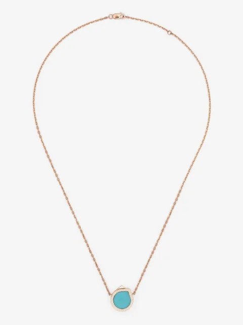 Repossi collar Antifer en oro rosa de 18kt con dije de diamante