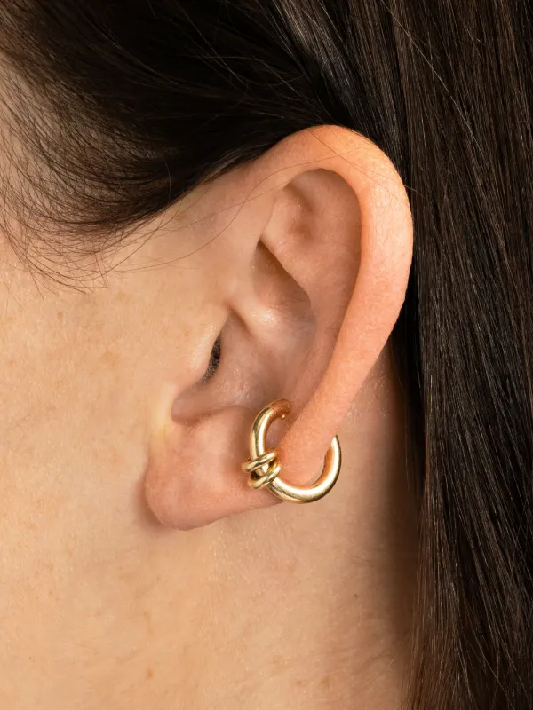 Spinelli Kilcollin 18k Yellow Gold Waning Ear Cuff | Gold | FARFETCH