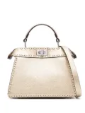 FENDI Peekaboo ISeeU Petite tote bag - Gold