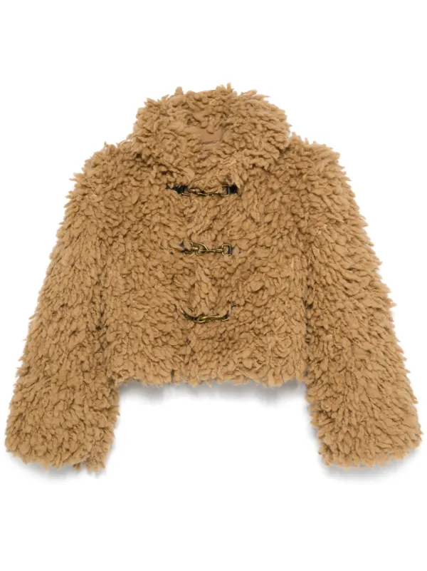 【送料&関税込】Burberry Shearling Zip-up Jacket This Cozy Burberry Shearling Jacket Will Set You Back Some