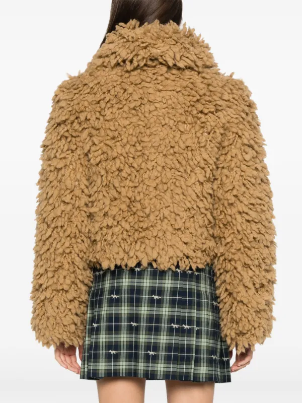 Burberry Shearling Jacket | Brown | FARFETCH