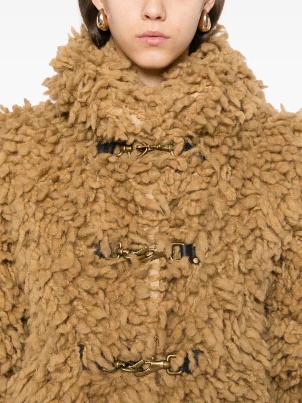 Burberry Shearling Jacket | Brown | FARFETCH
