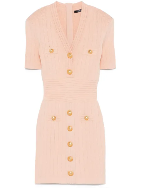 Balmain knitted mini dress 
