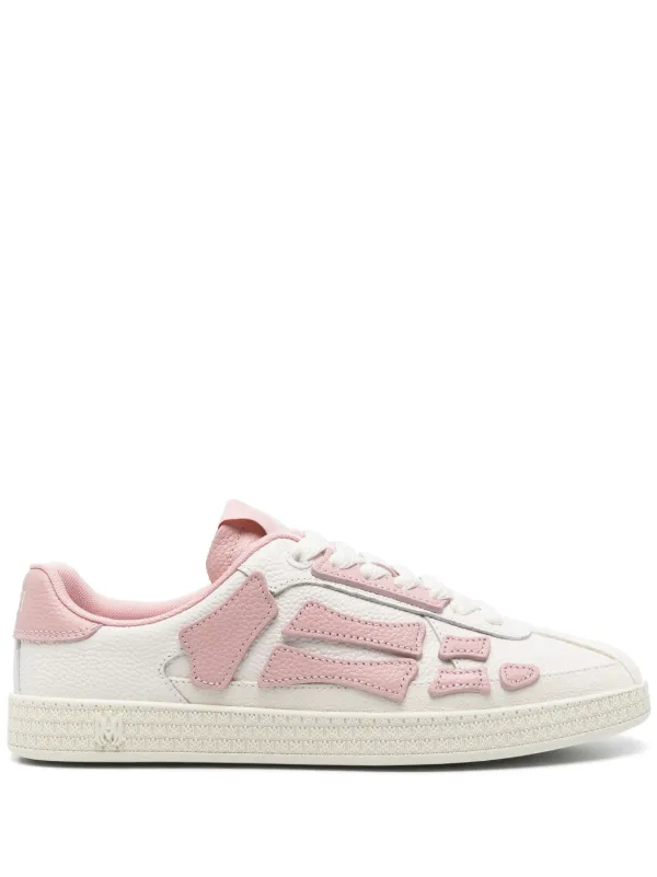 Amiri Pacific Bones Sneakers in White
