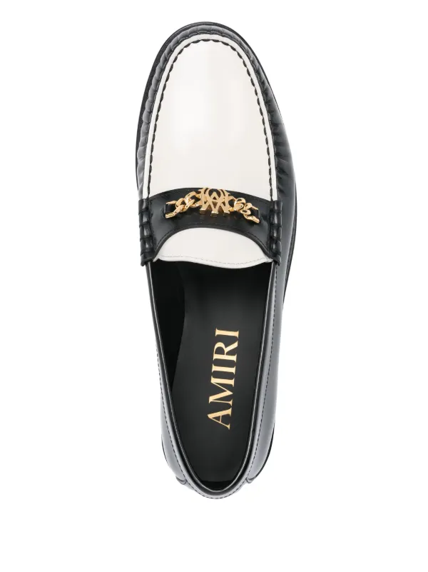 AMIRI Ma Chain Loafers | Black | FARFETCH