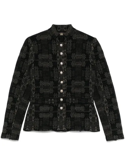 Ralph Lauren RRL cárdigan con motivo en jacquard