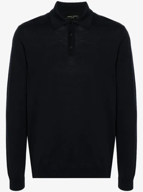 Roberto Collina merino wool polo shirt
