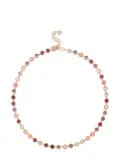 Irene Neuwirth 18kt rose gold small Classic multi-stone necklace