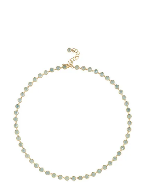Irene Neuwirth 18kt yellow gold aquamarine necklace
