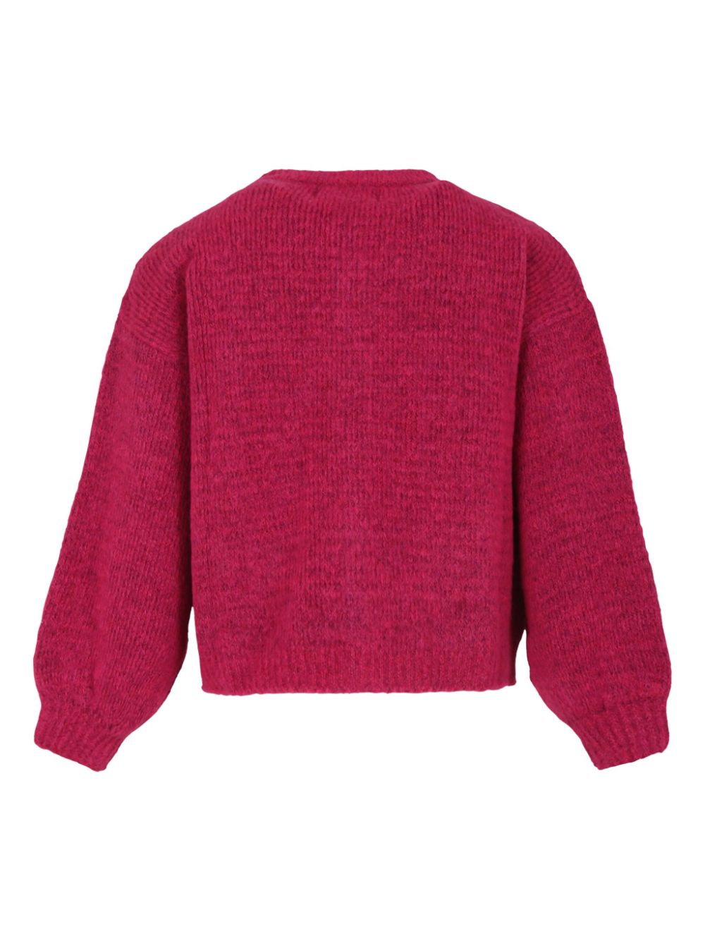 Bobo Choses intarsia-knit cardigan - Pink