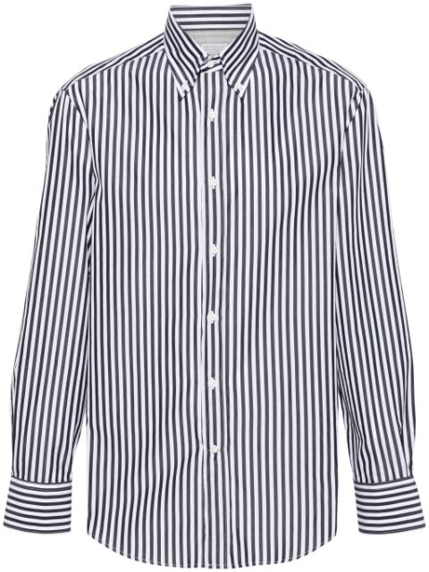 Brunello Cucinelli striped shirt Men