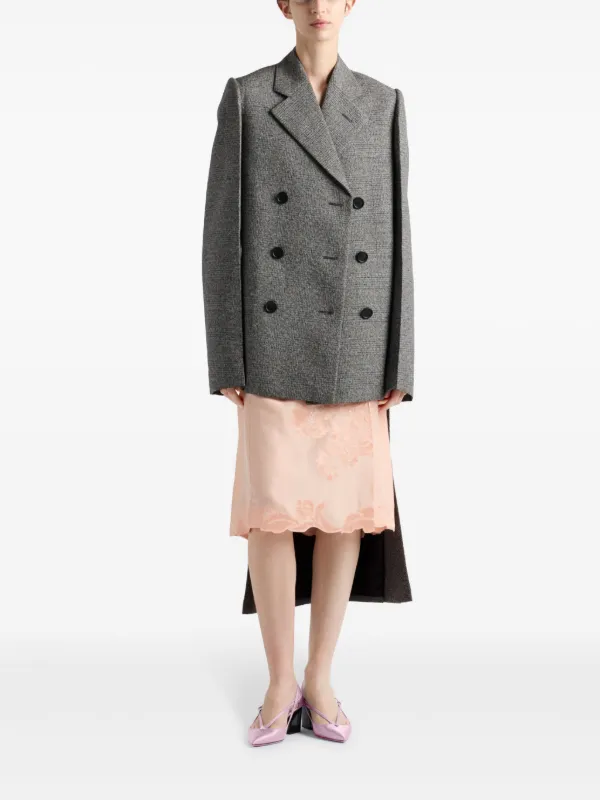 千鳥格子 PRADA(プラダ) アウター(レディース) - 海外通販のBUYMA