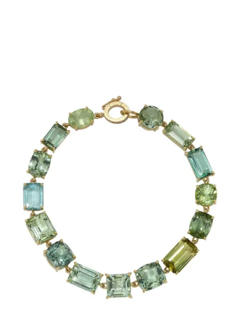Irene Neuwirth pulsera Gemmy Gem en oro amarillo de 18kt con turmalina
