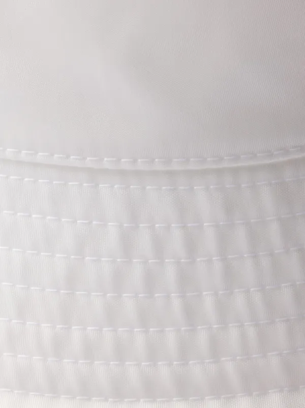 Prada Re-Nylon Bucket Hat | White | FARFETCH