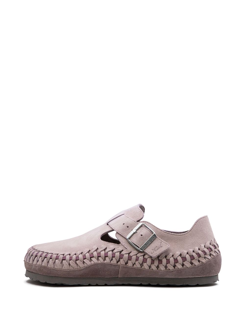 Birkenstock x Kith London gevlochten "Lilac Ash" schoenen Paars