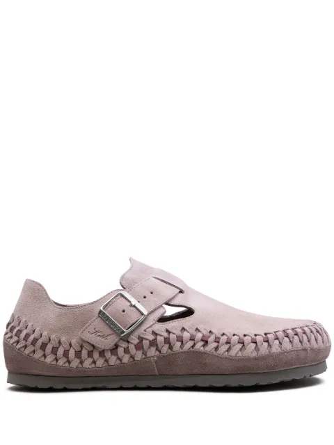 Birkenstock x Kith London Braided "Lilac Ash" shoes