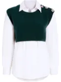 Cinq A Sept Alden top - Green