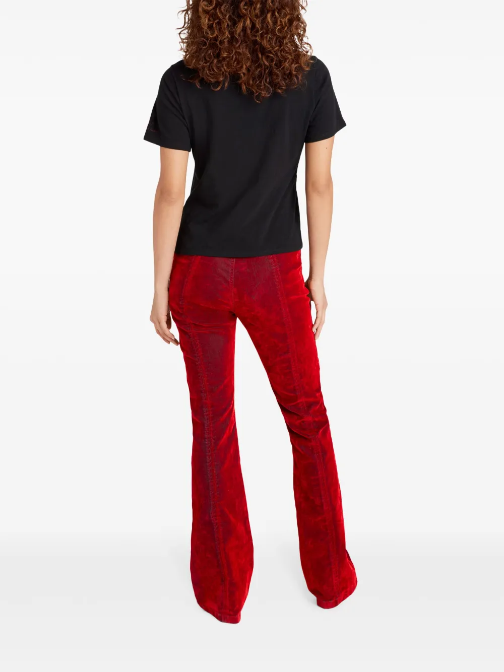 Cinq A Sept Kisses Je T'Aime T-shirt Zwart