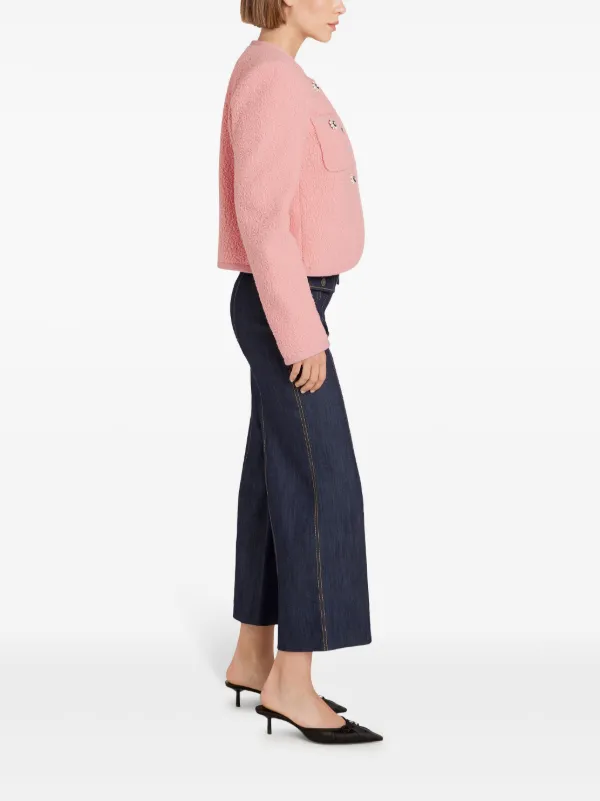 Cinq A Sept Junia Jacket | Pink | FARFETCH Cinq A Sept Junia Jacket | Pink | FARFETCH