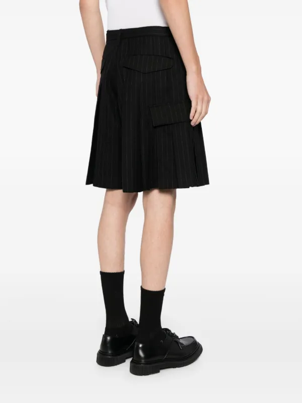 【爆売りセール開催中！】 Sacai ベルテッド ショートパンツ | ブラック | FARFETCH JP パンツ