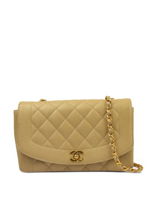 HOT SALE CHANEL 1995 medium Diana shoulder bag Women